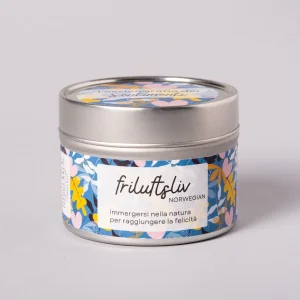 Candela Friluftsliv in cera di soia