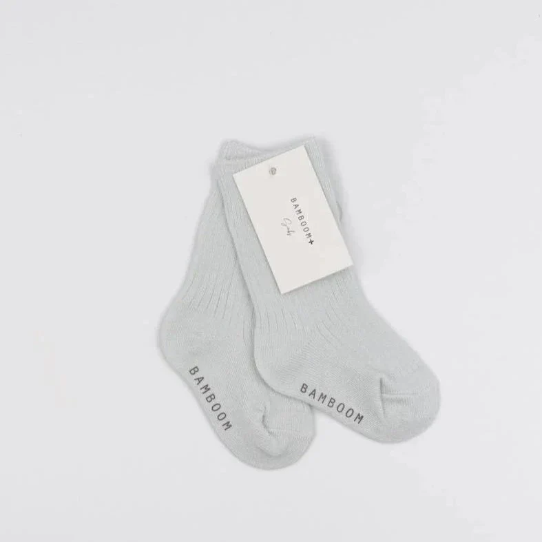 Calze bimbo a coste in Bambù 4 Colori disponibili - immagine 5