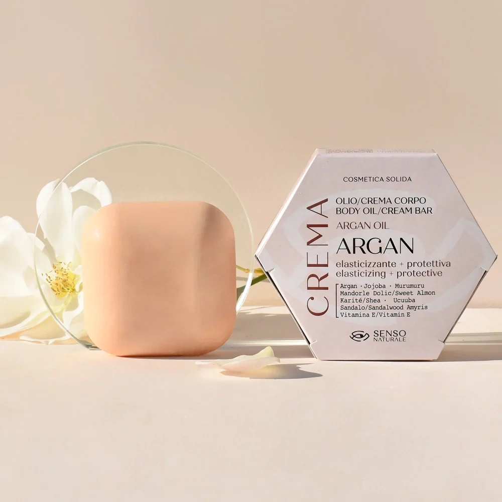 Crema-olio solido ELASTICIZZANTE – Senso Naturale - immagine 2