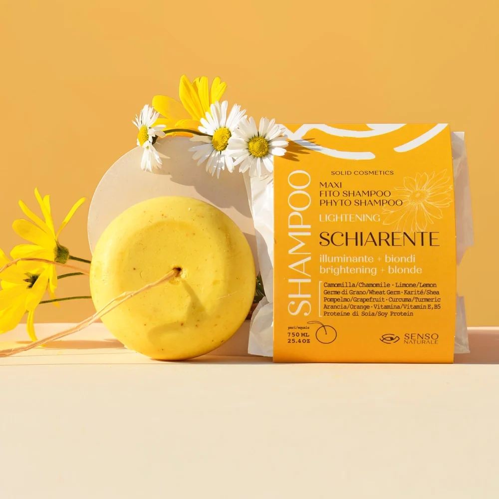Fito Shampoo Solido ILLUMINANTE / SCHIARENTE – Senso Naturale