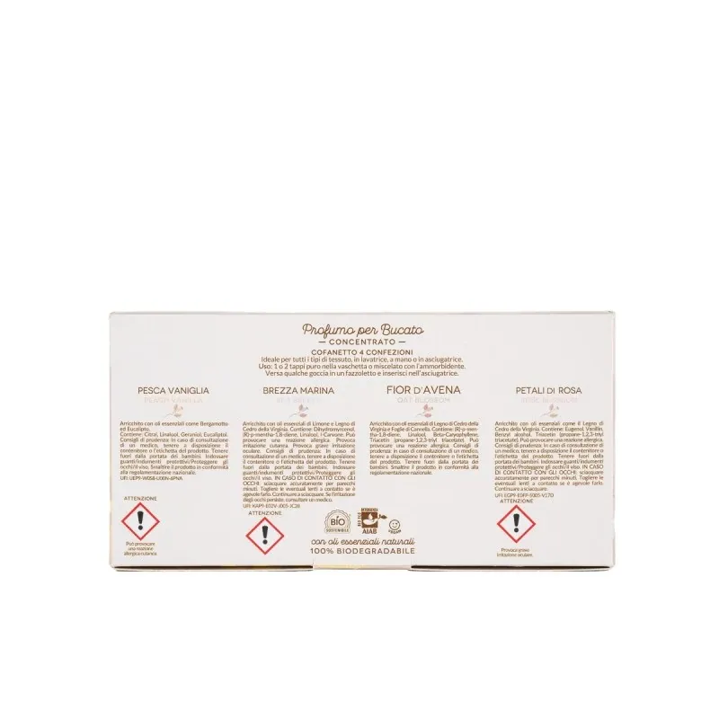 Cofanetto 4 Profumi per bucato concentrato - immagine 3