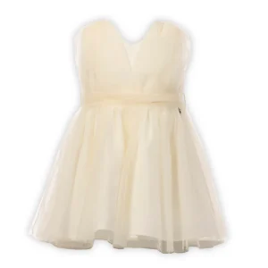 Scamiciato con tulle incrociato