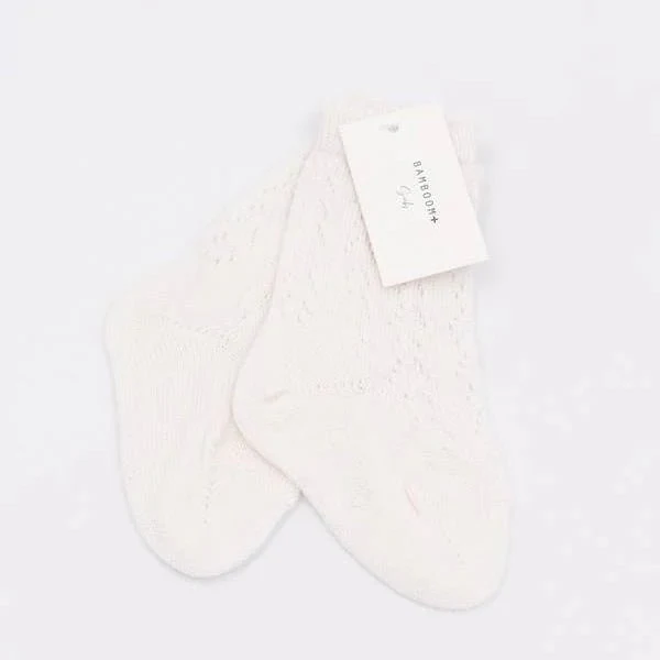 Calze Traforate Bimba - PANNA 02 - immagine 2