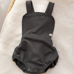 Salopette estiva bimba - JEANS ANTRACITE 816
