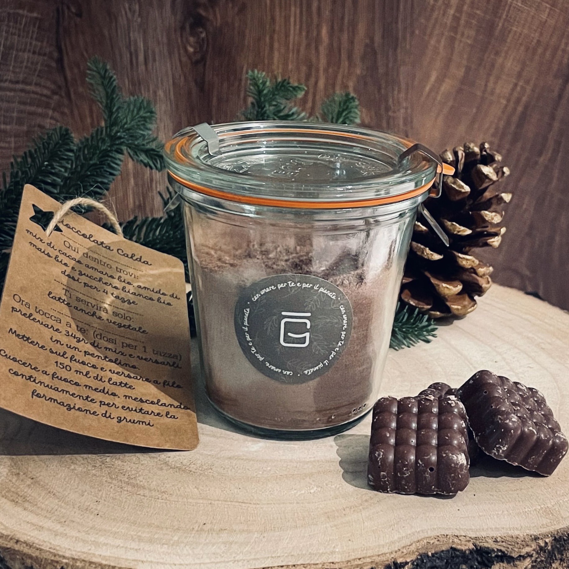 Preparato per cioccolata calda bio – Greener