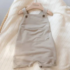 Salopette c/tascone bimbo - SABBIA 19