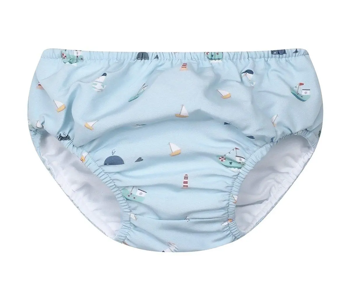 Costume Contenitivo Volant- Azzurro - immagine 2