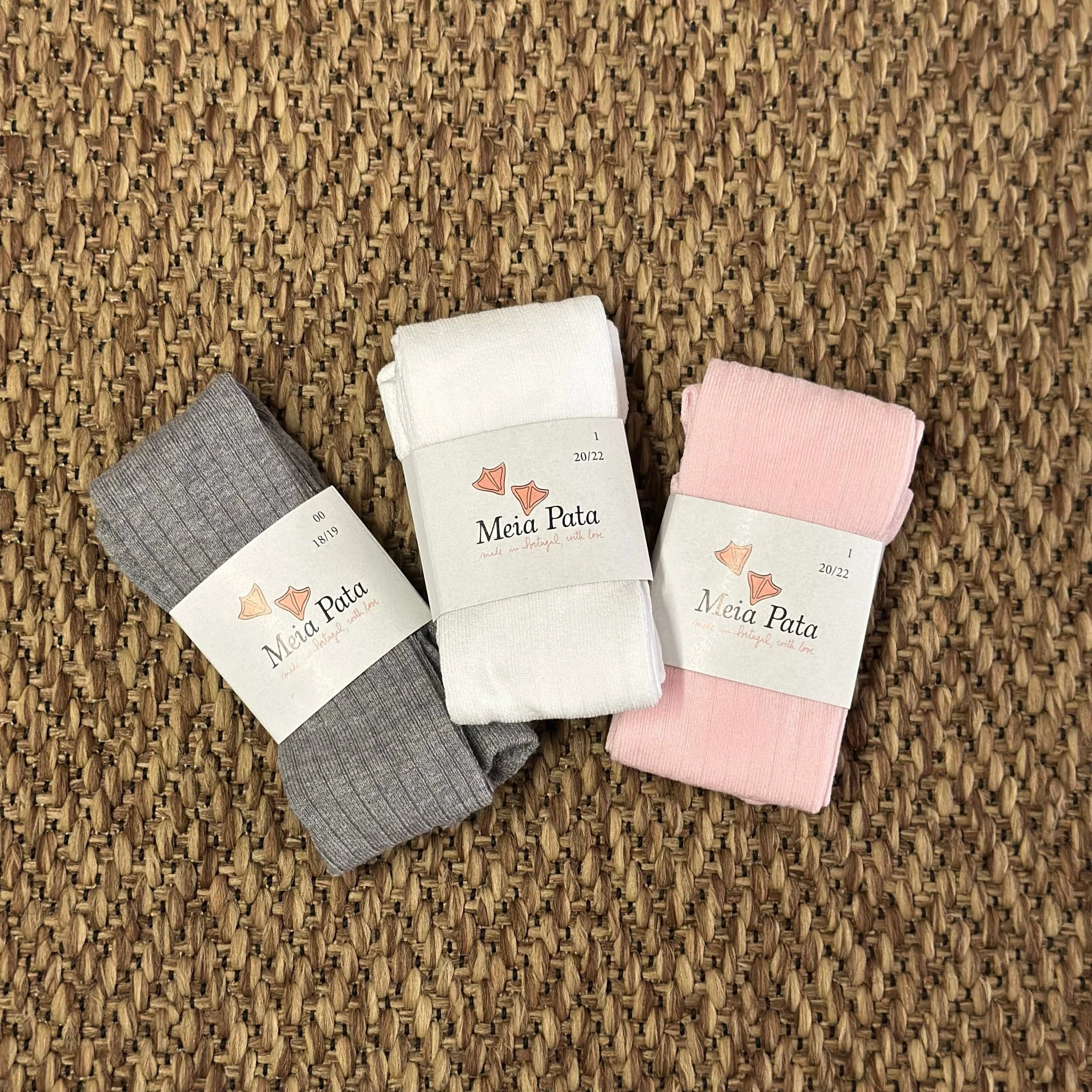 Collant in cotone a coste disponibili in 3 colori - immagine 3