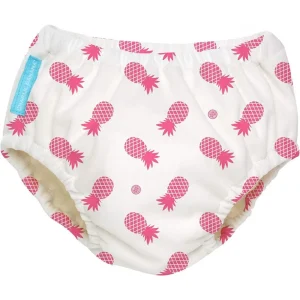 Costume contenitivo/mutanda trainer 2 in 1 – Ananas rosa – Charlie banana