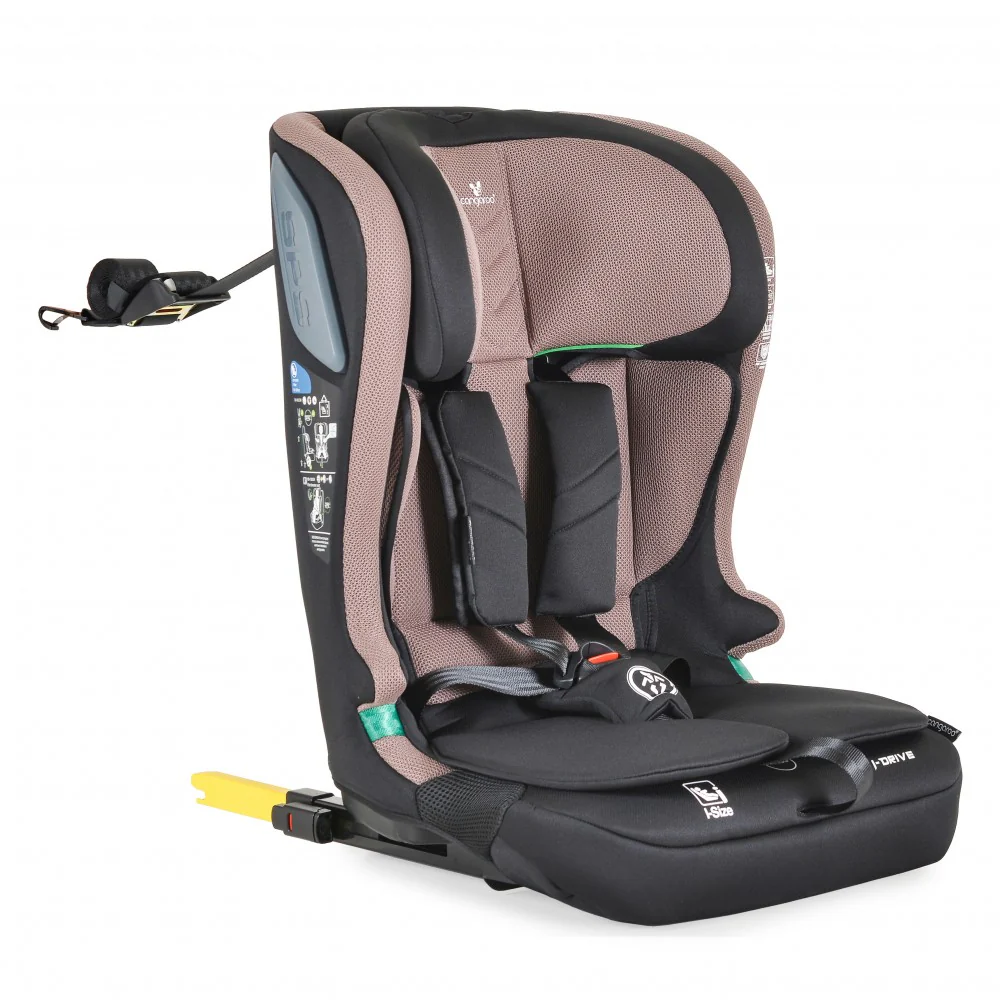 Seggiolino Auto Cangaroo iDrive Phantom Isofix I-Size 76-150cm Rosa