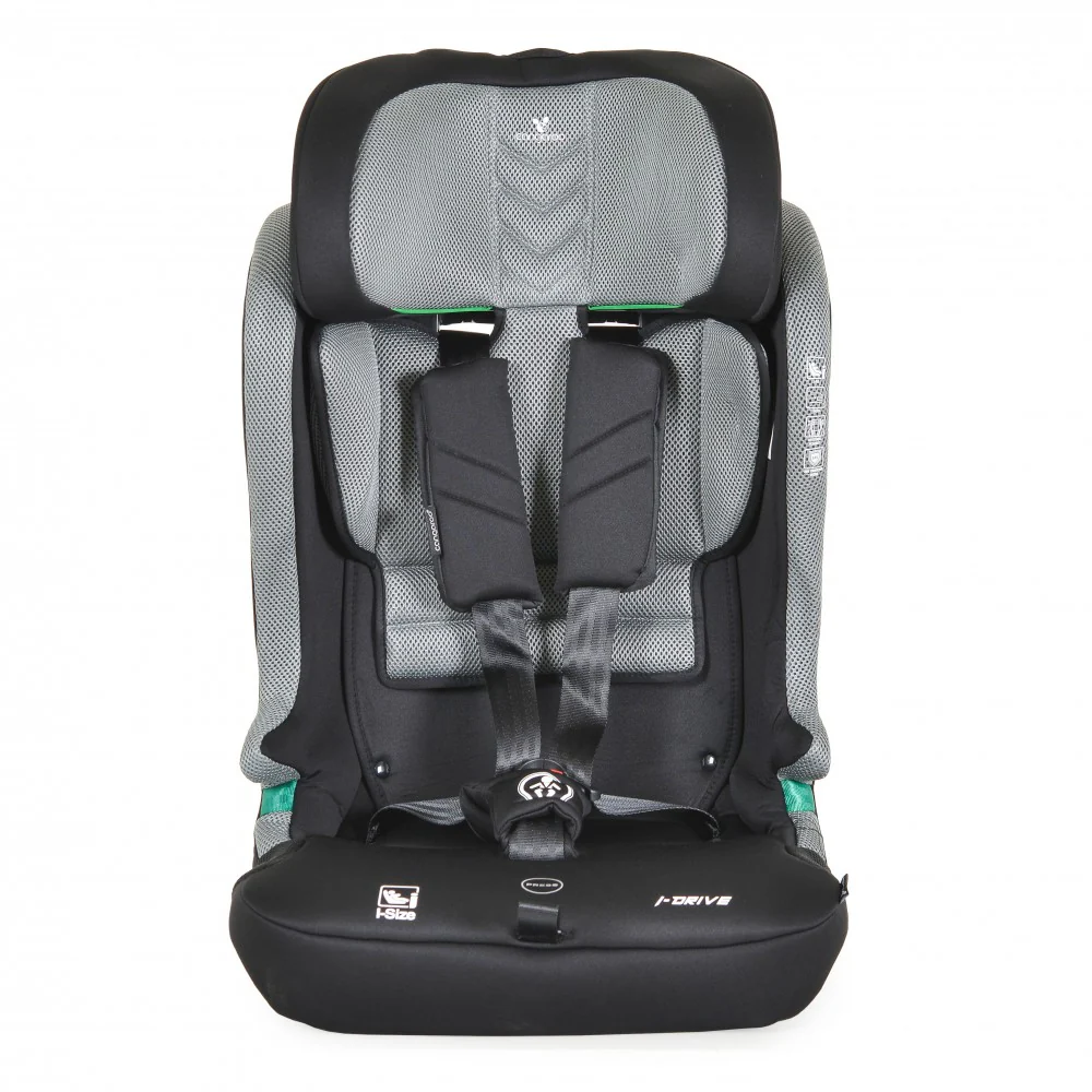 Seggiolino Auto Cangaroo iDrive Phantom Isofix I-Size 76-150cm Grigio - immagine 3