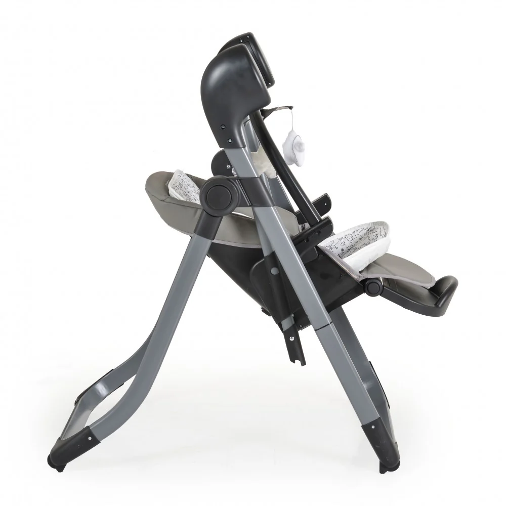 Sediolone Pappa e Altalena 2in1 Cangaroo Nirvana Grigio - immagine 3