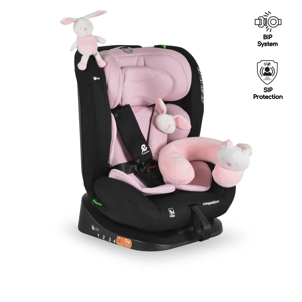 Seggiolino Auto Moni Competition I-Size 40-150cm Rosa