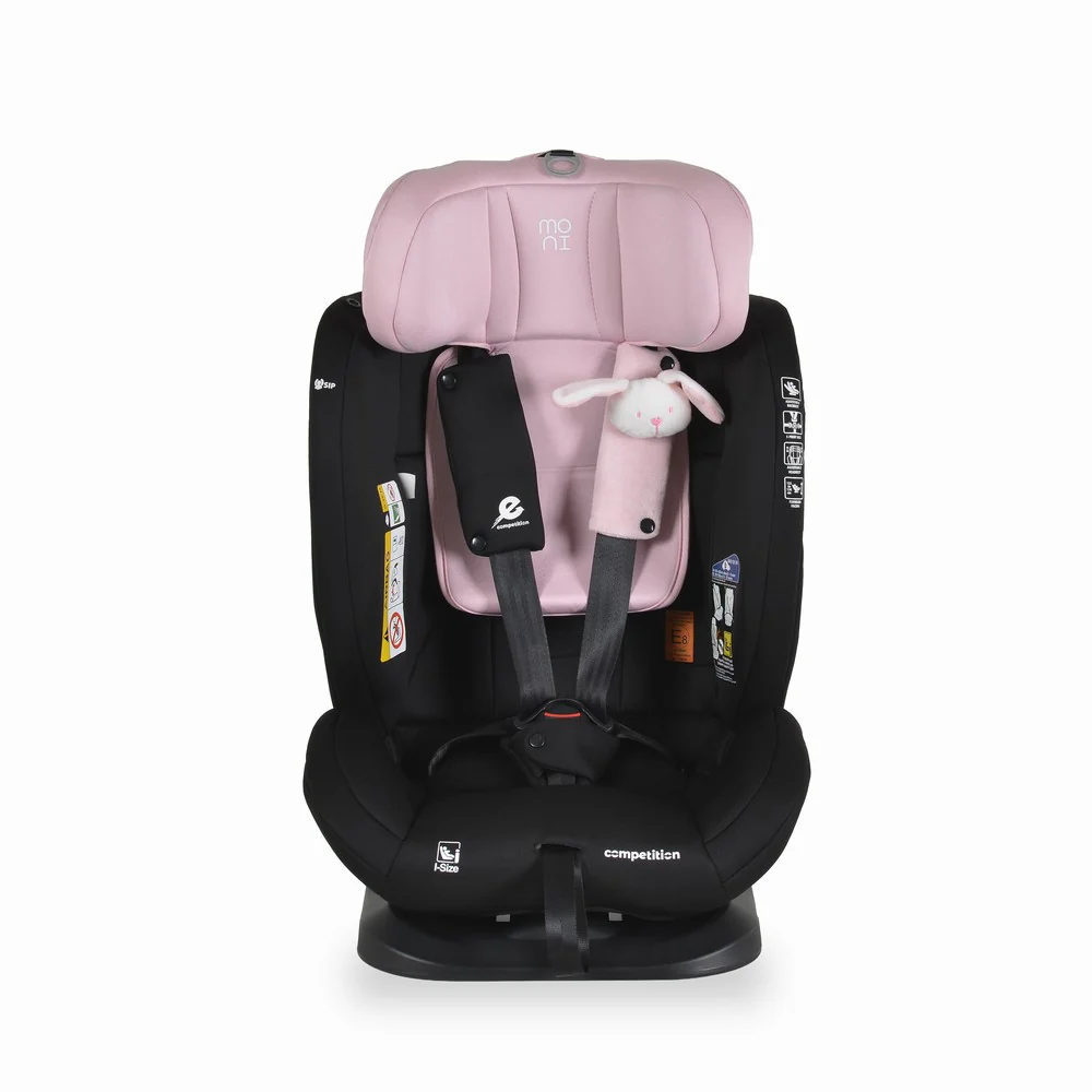 Seggiolino Auto Moni Competition I-Size 40-150cm Rosa - immagine 4