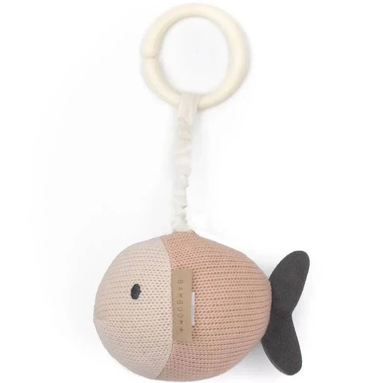 Giochino Pull & Shake, a Maglia - Fish - PINK 04 - immagine 3