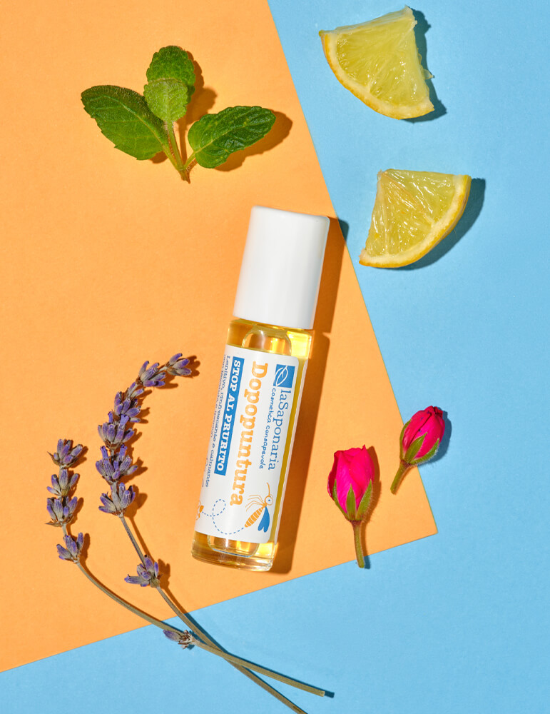 Dopopuntura zanzare – La saponaria