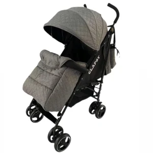 Passeggino Leggero Leonie Clapsy con Borsa e Coprigambe, Vari Colori 0/18kg