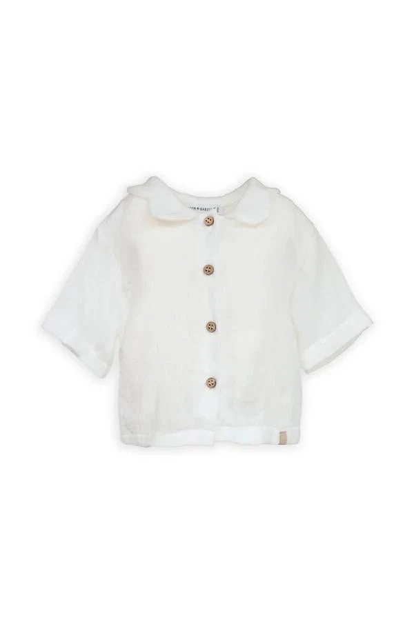 Camicia collo a fiore - OFFWHITE 111 - immagine 2