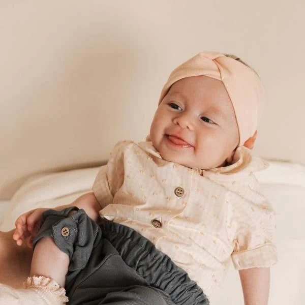 Fascia capelli intrecciata - PEACH 121 - immagine 3