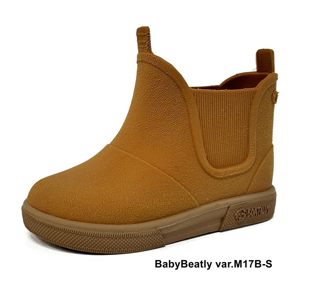 Stivaletti pioggia Boatilus- Pumpkin/beige - immagine 4