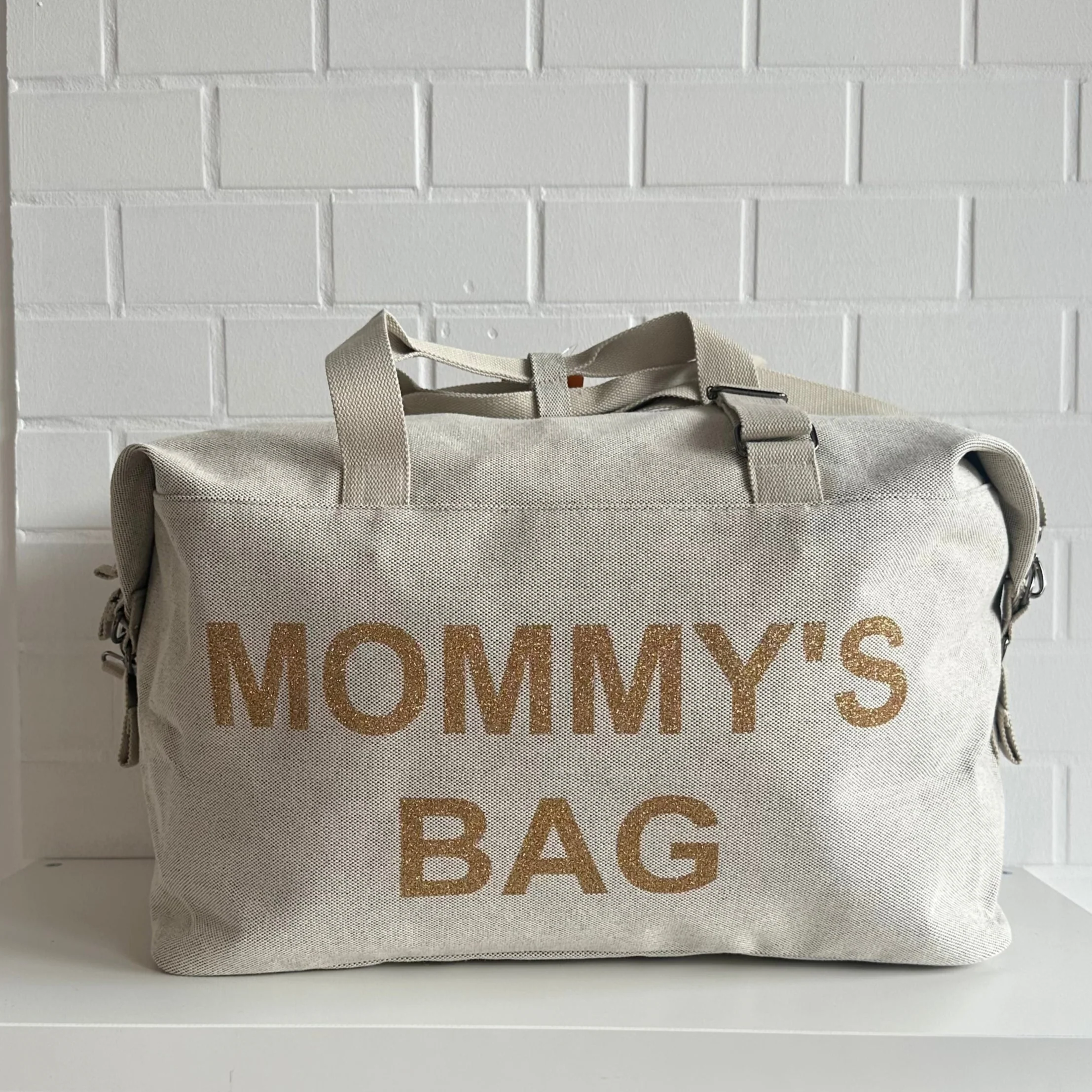 Borsone Mommy's Bag in Oro Glitter - immagine 2
