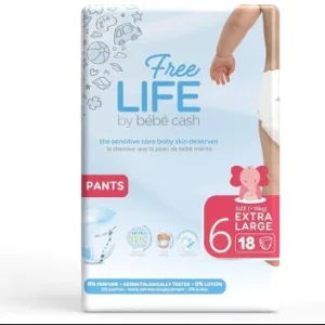 Freelife Pannolini Mutandina Taglia 6 da 15+ kg Conf. 18 pz