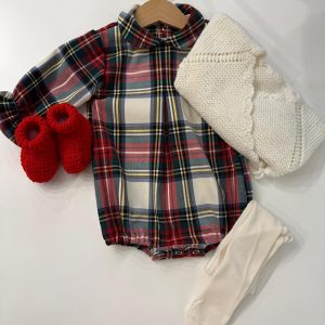 Pagliaccetto Tartan 3 Mesi