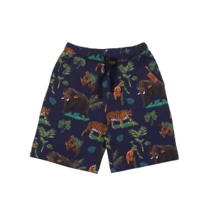 Pantaloncini in cotone organico GOTS – Tropical Asia – Walkiddy
