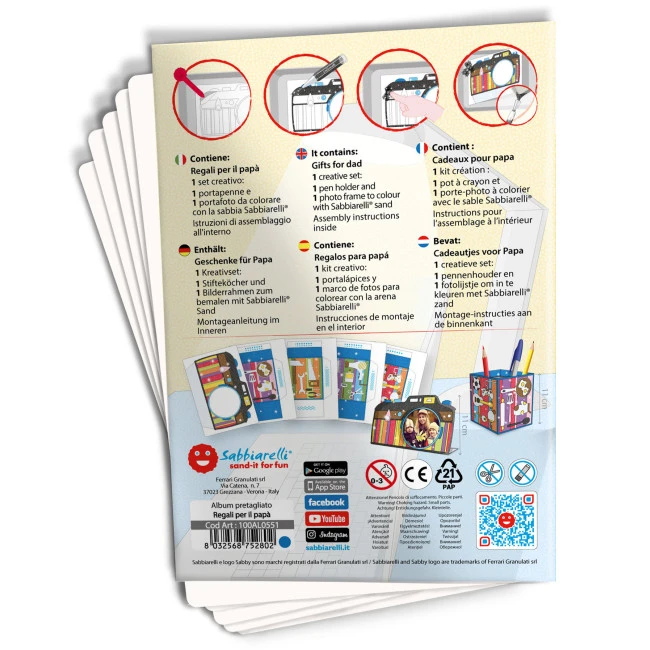 Album Sabbiarelli- Regali per il papà 3D 5+ - immagine 4