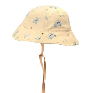 Cappellino Reversibile Anti UV – Giallo