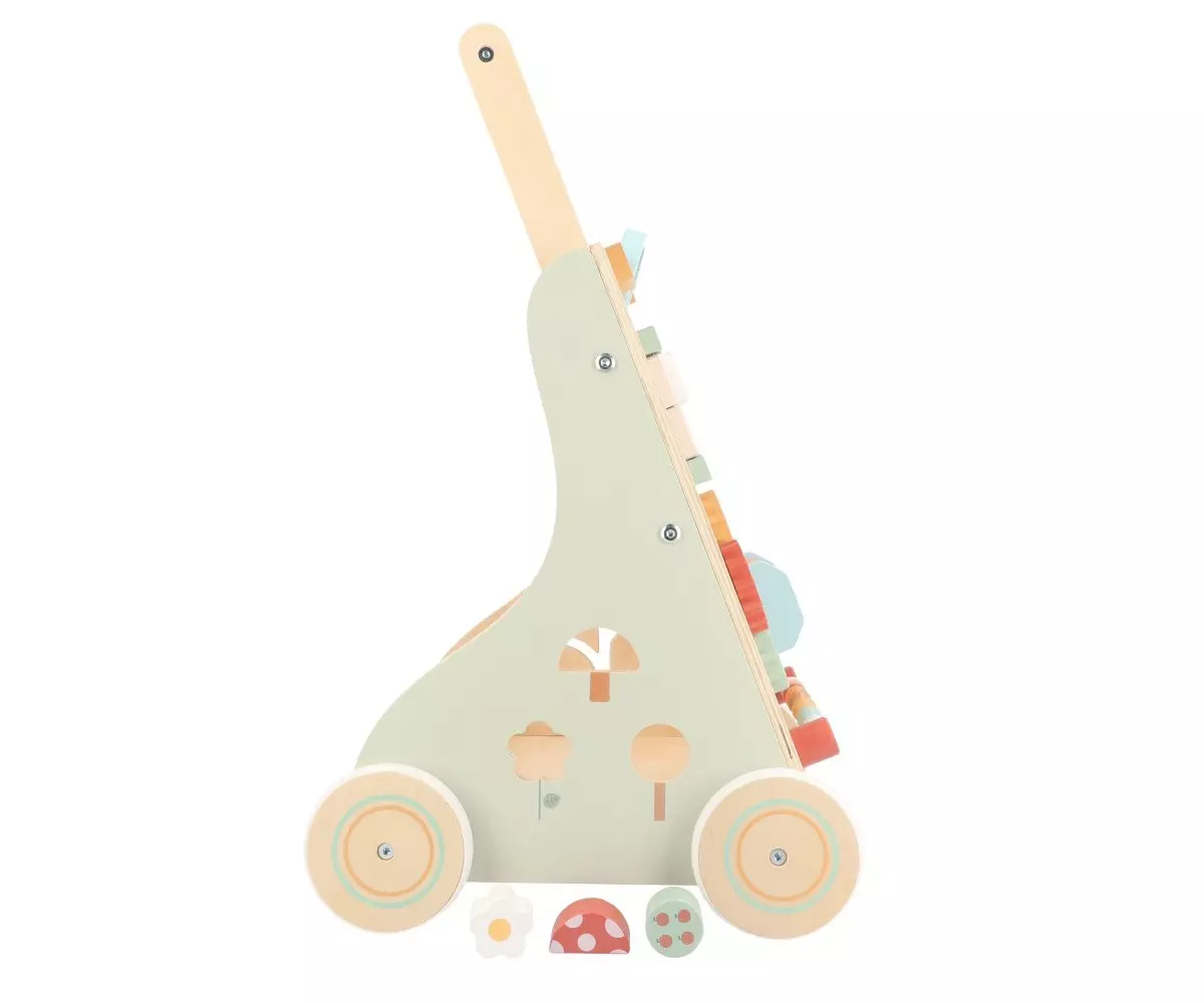 Carrellino Primi Passi Multiattività in legno - immagine 4
