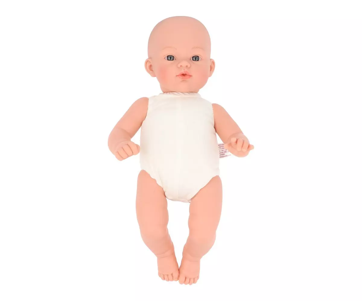 Bambolotto con Pettorina Vichy Azzurro – Mateo - immagine 3