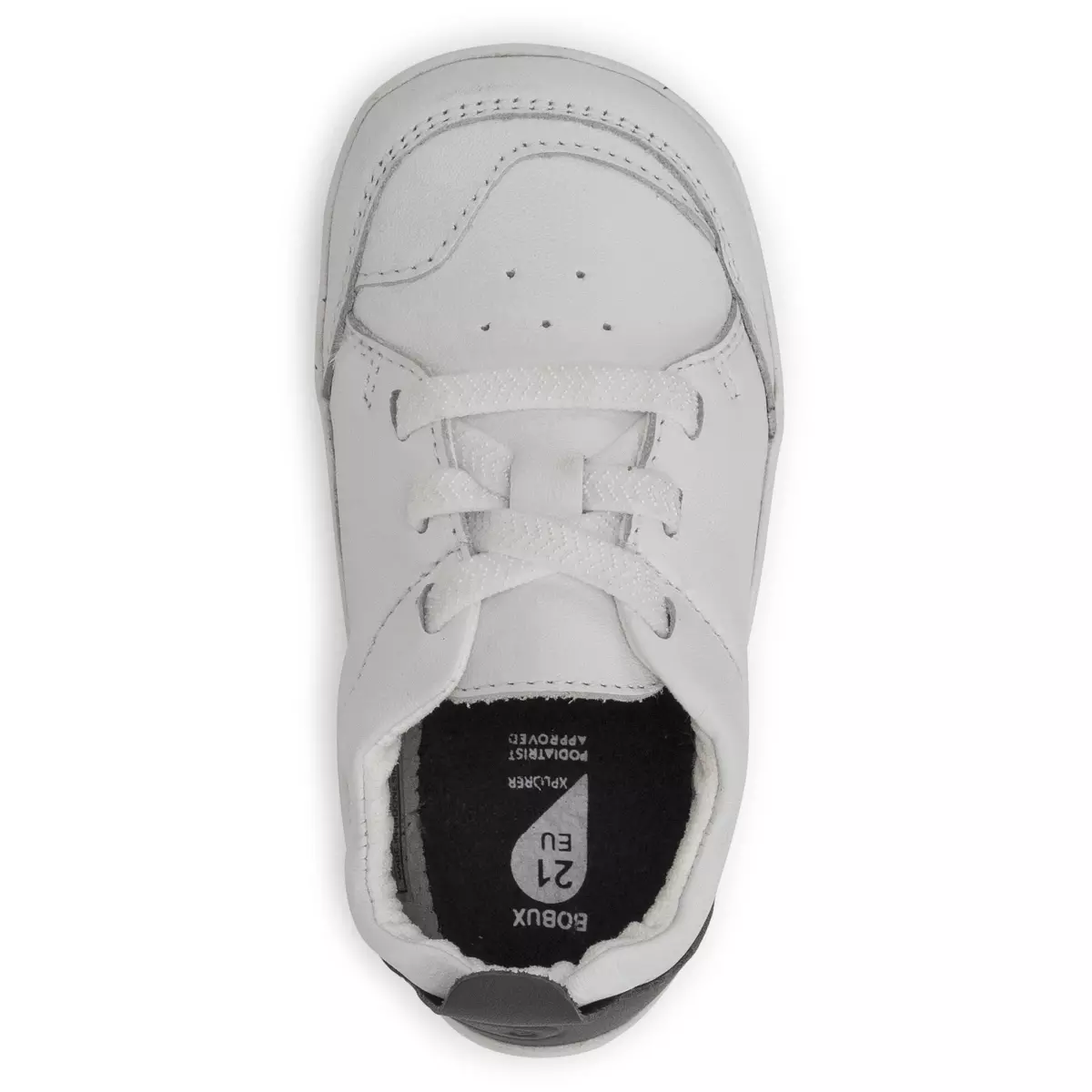 Bobux XPLORER Sport – Bianco/Grigio – Scarpe primi passi - immagine 3