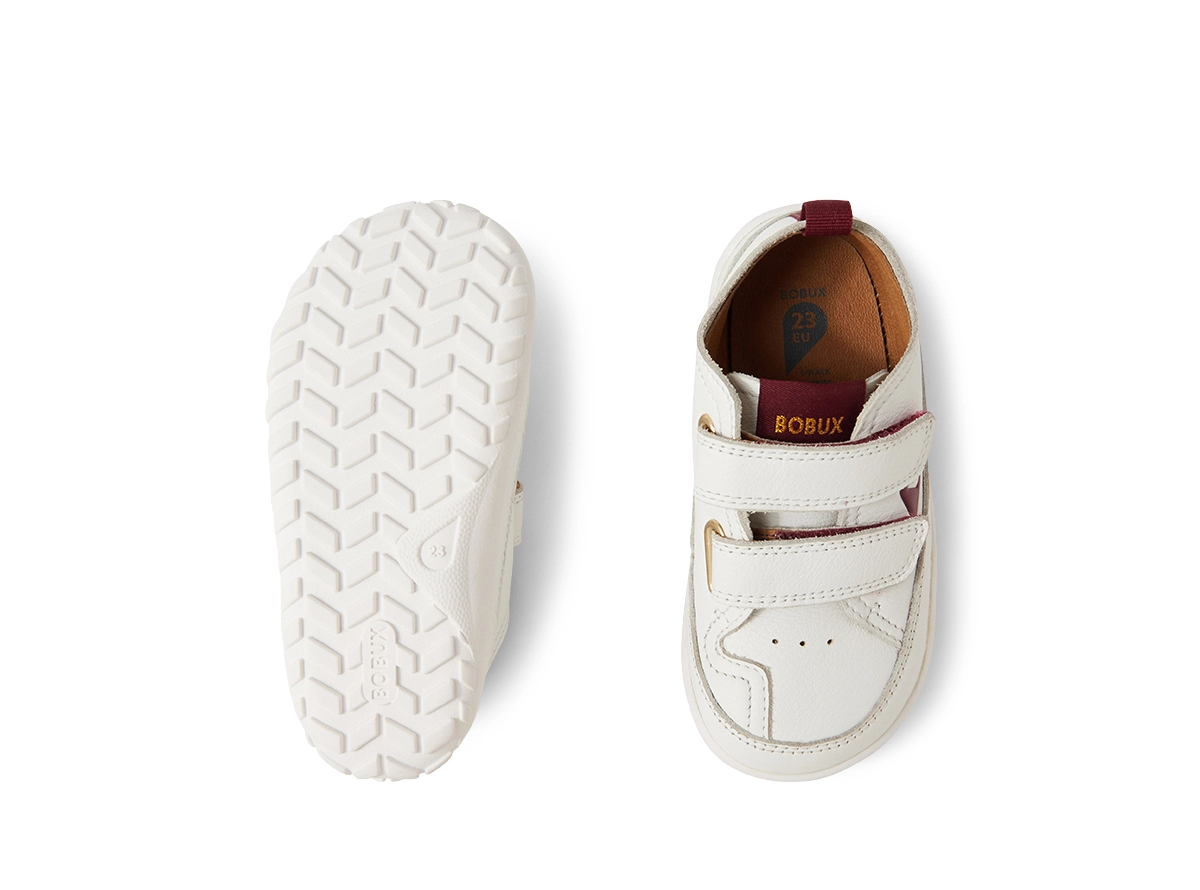 Bobux Step Up Dawn Barefoot White – Scarpe Primi Passi in Pelle - immagine 5