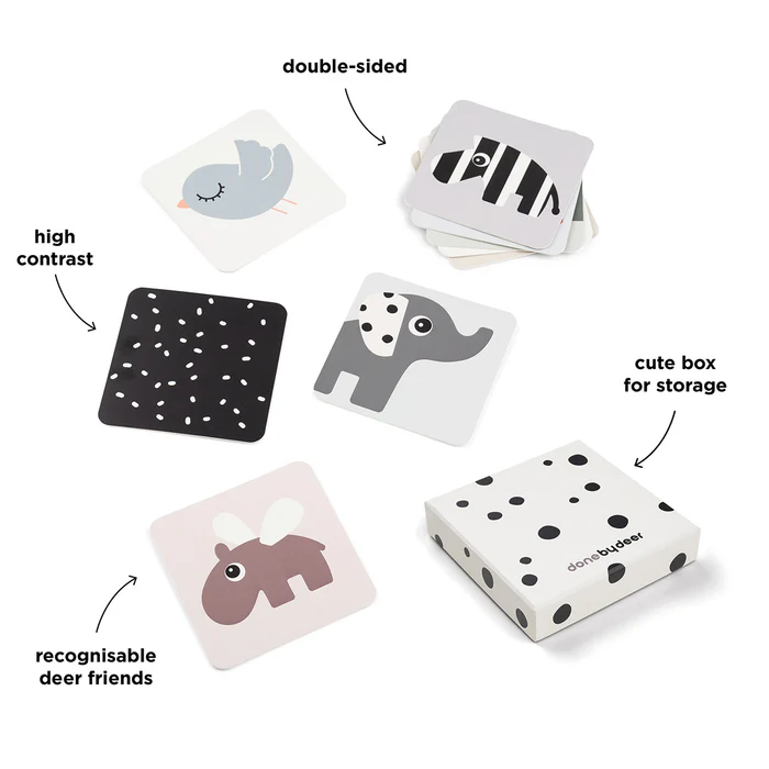 Carte a contrasto per neonati – Done by Deer - immagine 3