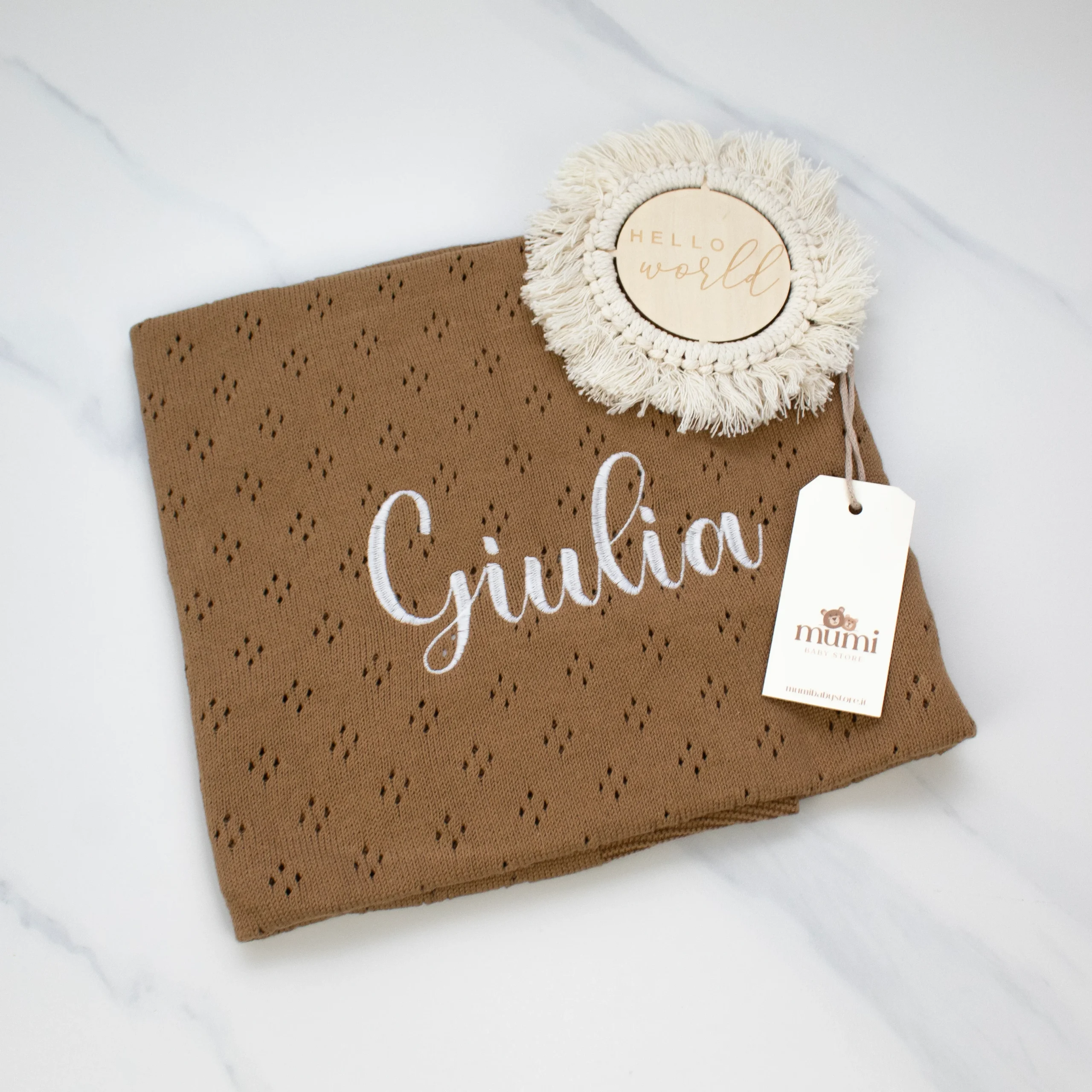 Copertina in maglia Love - immagine 4