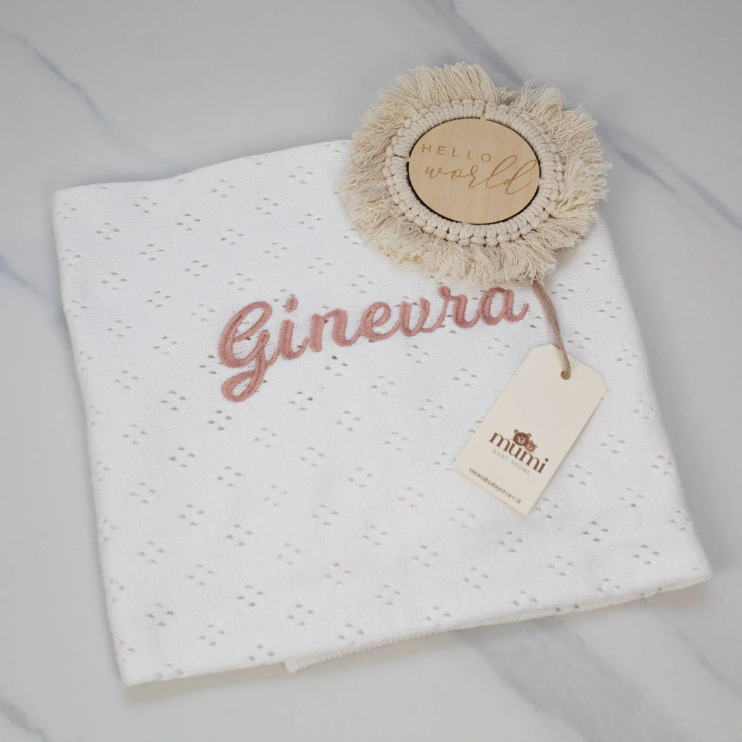 Copertina in maglia Love - immagine 6