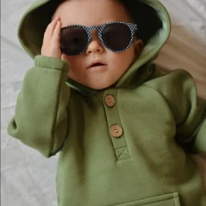 Felpa con cappuccio - pino