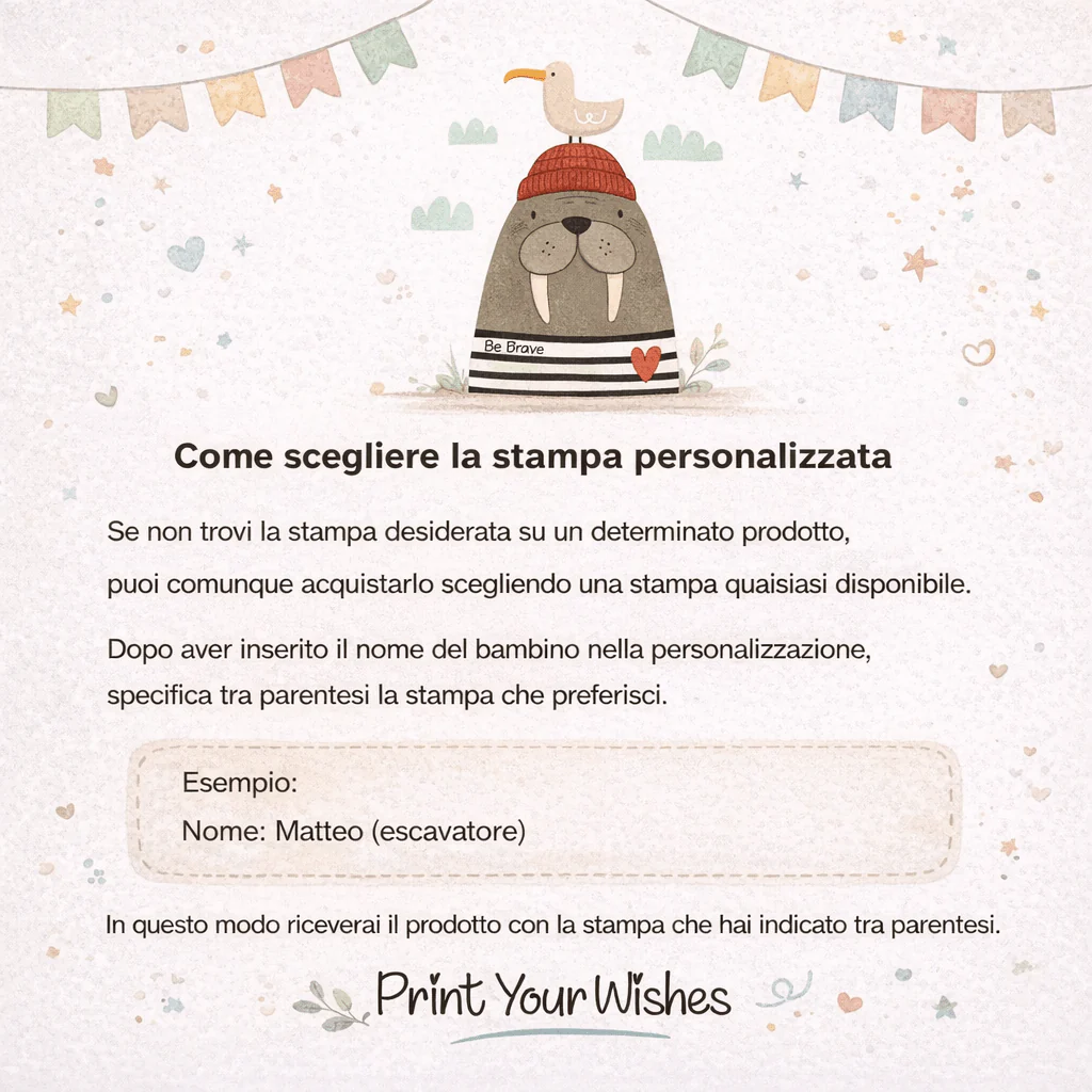 Borsone Medio in cotone personalizzabile Leoncino in Cornice - immagine 4