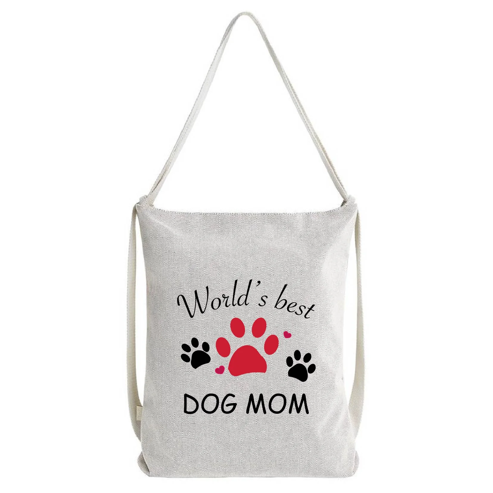 Borsa Zaino Multiuso World's Best Dog Mom - immagine 3
