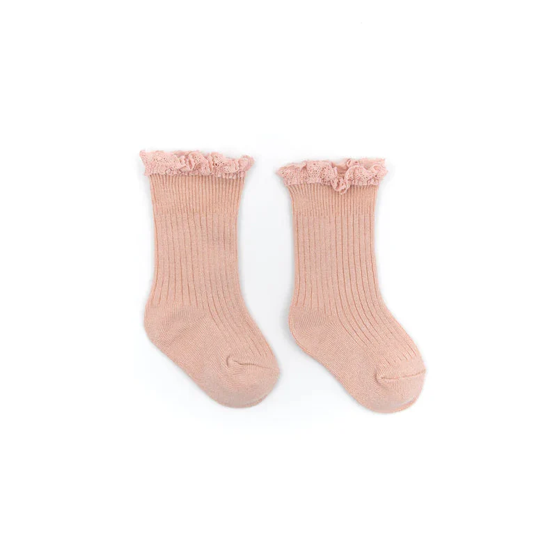 Calza bimbo con Pizzo in Bambù - immagine 5