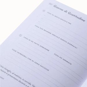 Diario della Gratitudine in carta riciclata