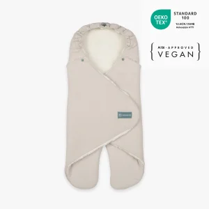 Coperta avvolgente con piedi | Essential Beige