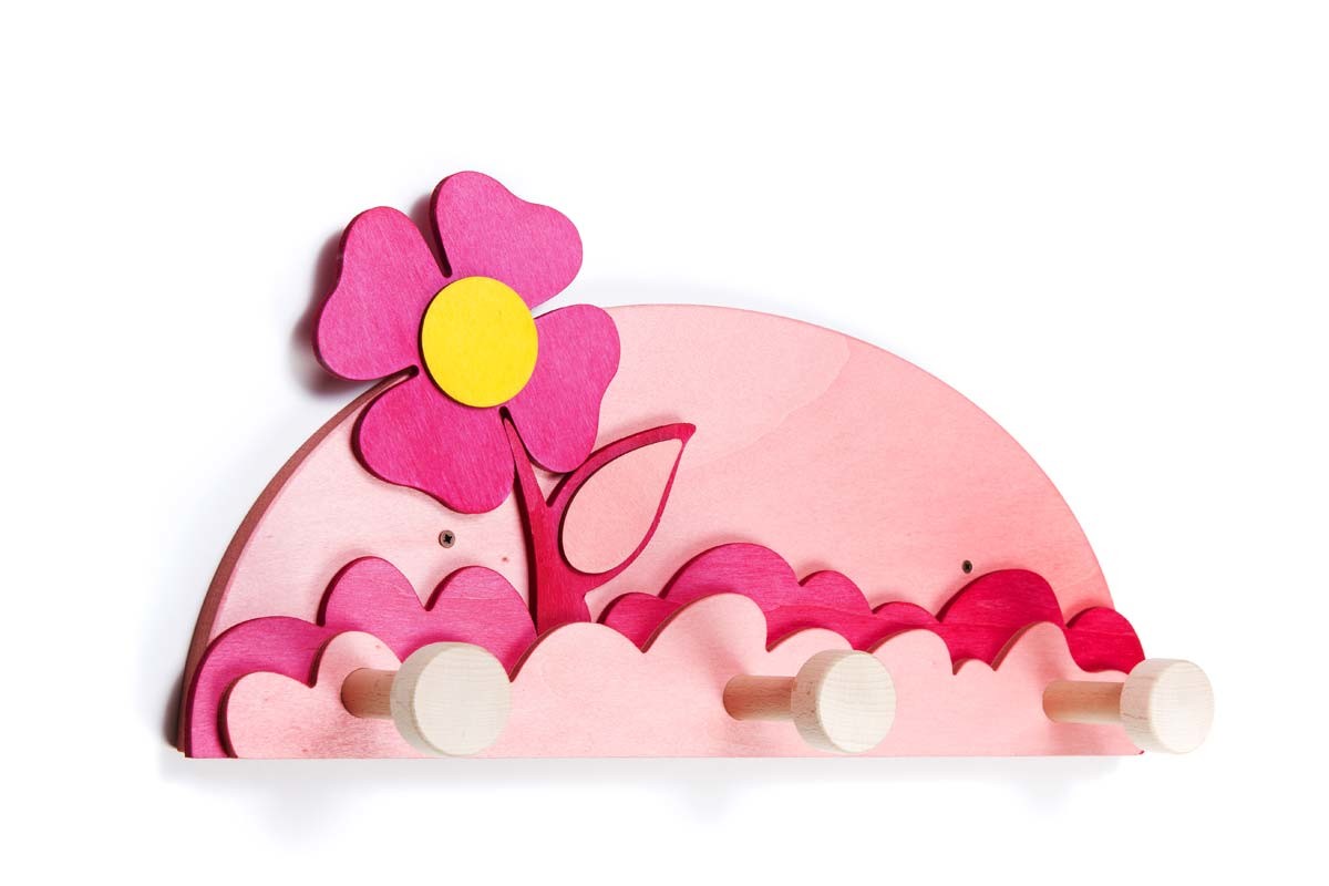 Appendiabiti in legno 3 pomelli - immagine 7