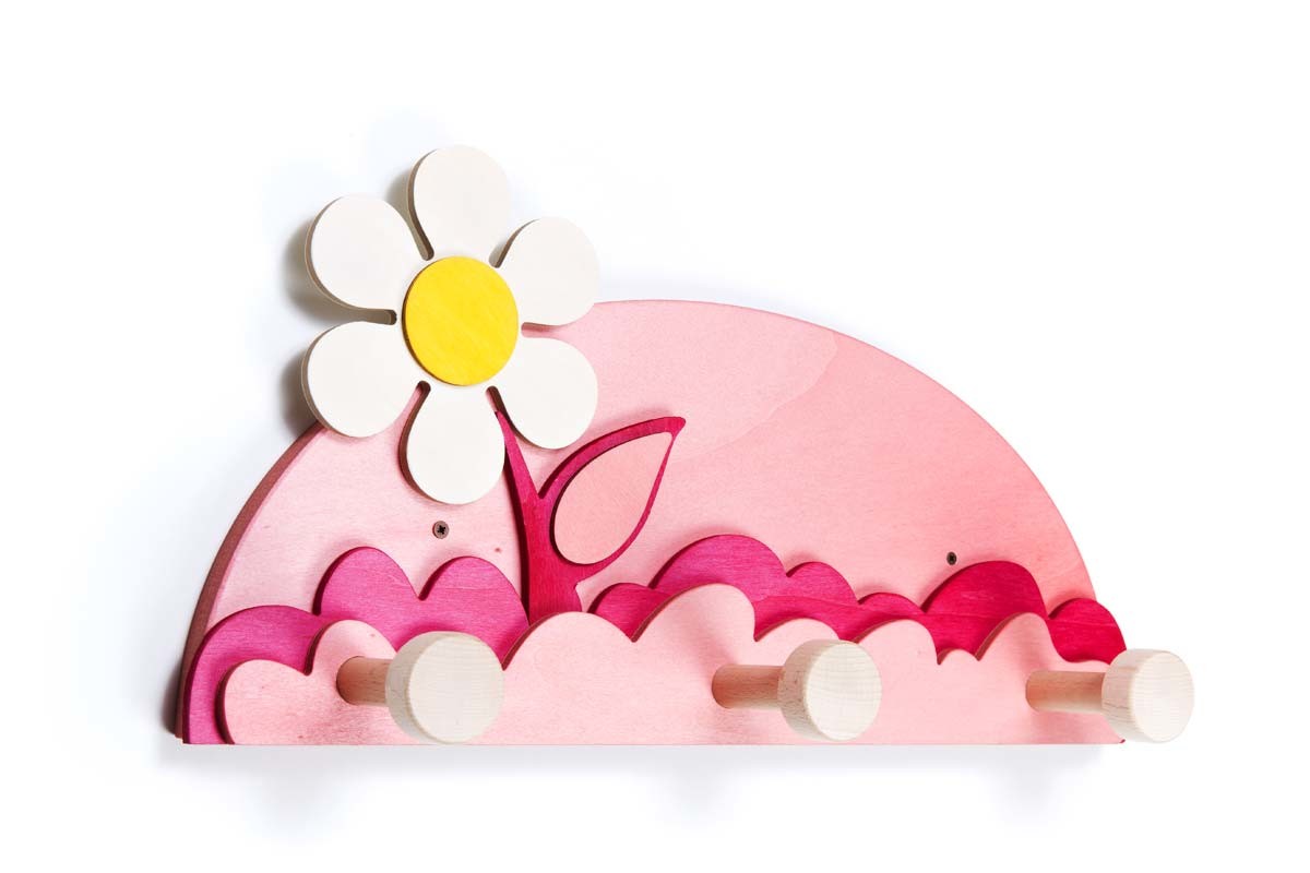 Appendiabiti in legno 3 pomelli - immagine 8