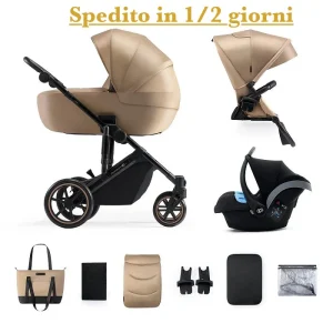 Passeggino Trio PRIME 2 Kinderkraft Beige DISPONIBILE
