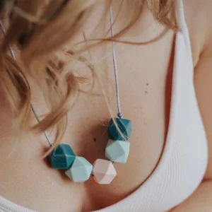 Collana allattamento,  trasporto e dentizione MINI GEOMETRIC