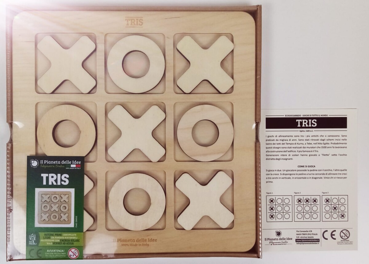 Tris grande in legno - immagine 5