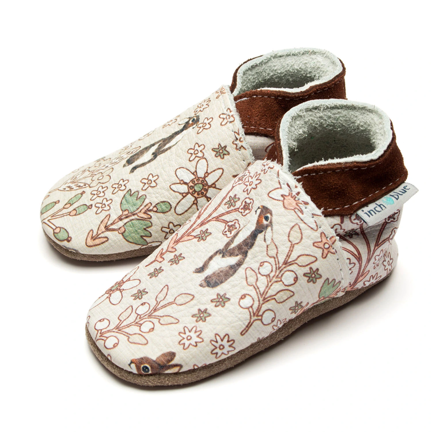 Inch blue Pantofoline in pelle – Coniglietto - immagine 3