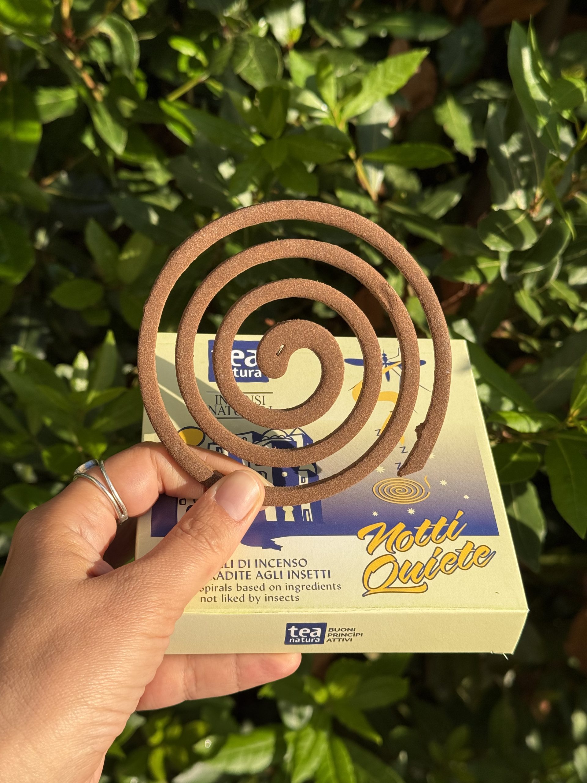 Spirali con oli essenziali non graditi agli insetti – Tea Natura - immagine 3